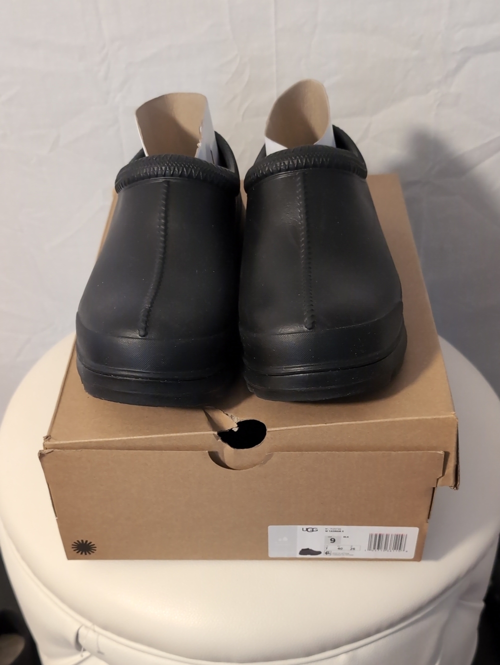 UGG Tasman X Waterproof Clogs Black - Women's Size 9 - Worn Once